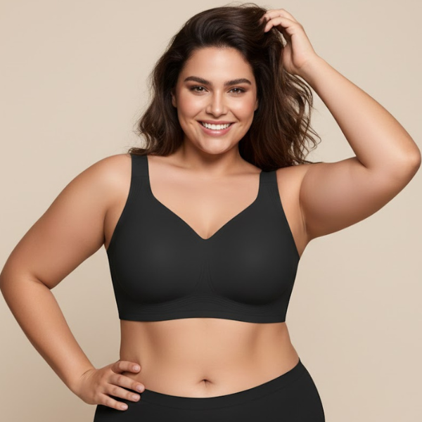 Kit 3 Sutiãs Luna Comfort - Sutiã com Efeito Invisível e Zero Marcas