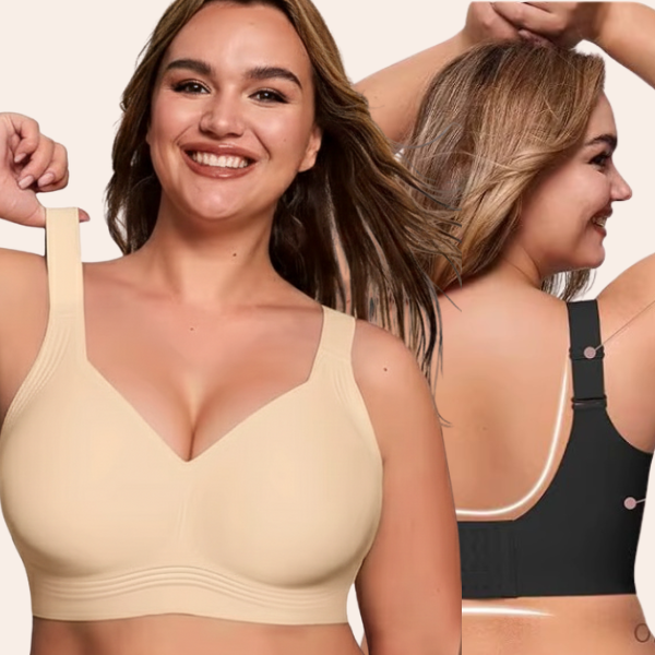 Kit 3 Sutiãs Luna Comfort - Sutiã com Efeito Invisível e Zero Marcas